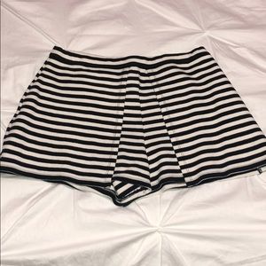 Black and White Hollister Stylish Shorts